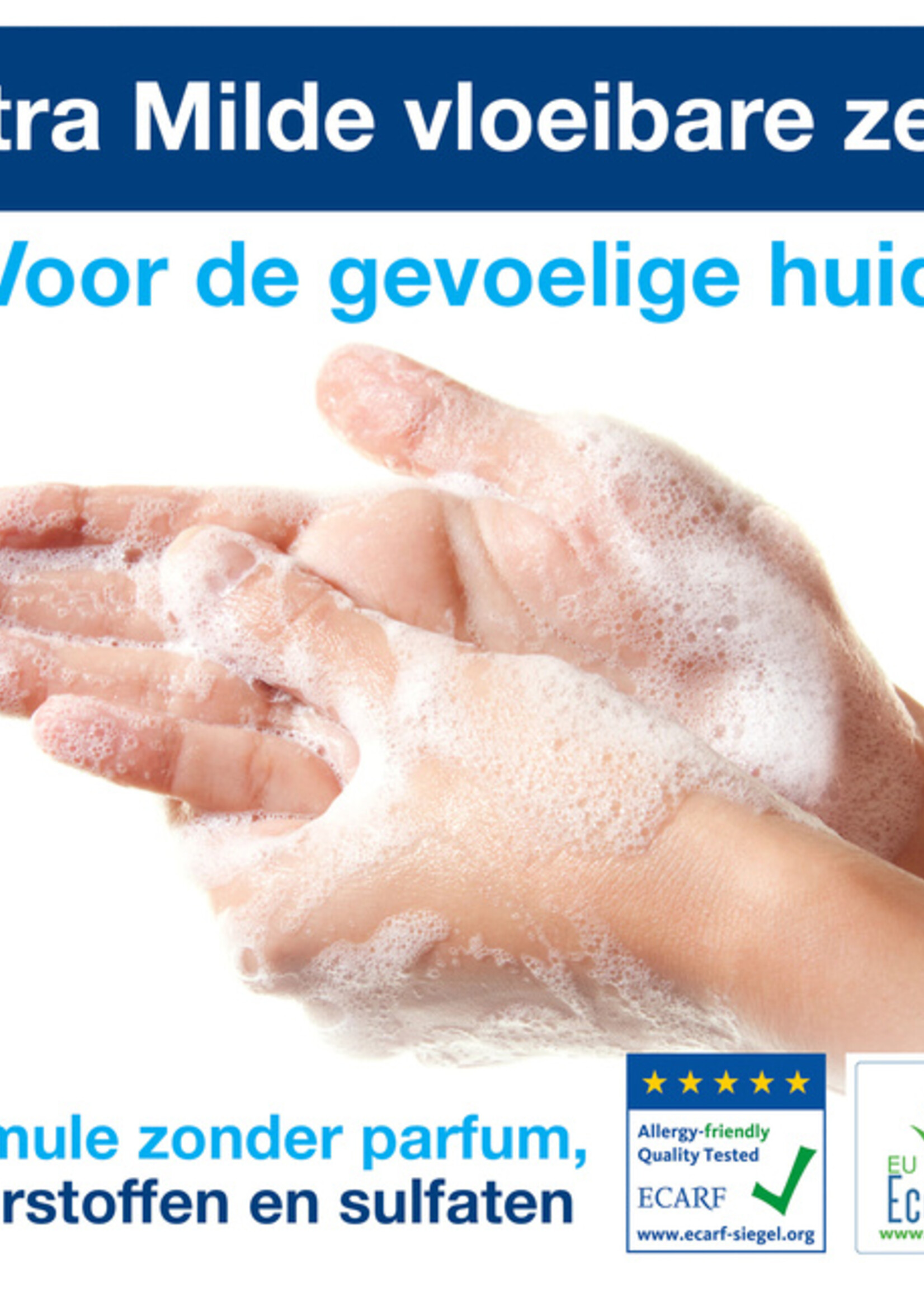 Tork Handzeep Tork S1 vloeibaar mild en ongeparfumeerd 1000ml 420701