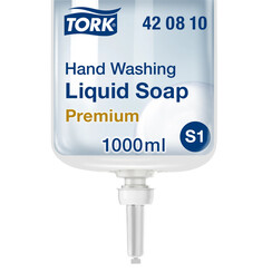 Savon mains Tork S1 420810 Liquide extra hygiénique sans parfum 1000ml