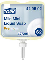 Tork Savon main liquide Tork S2 420502 doux parfumé jaune clair 475ml