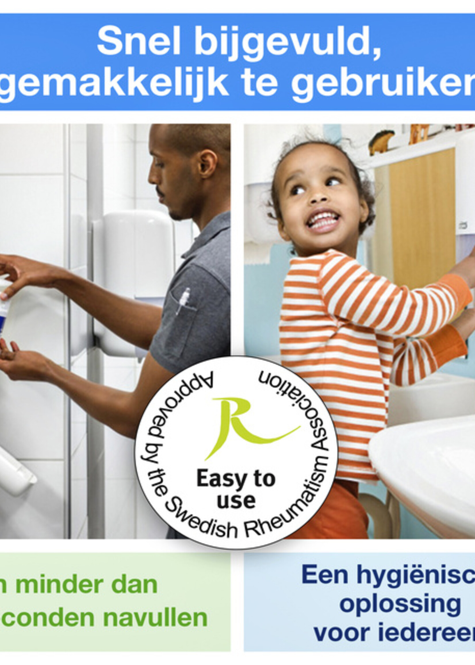 Tork Distributeur savon et désinfectant Tork Image S4 460010 Inox