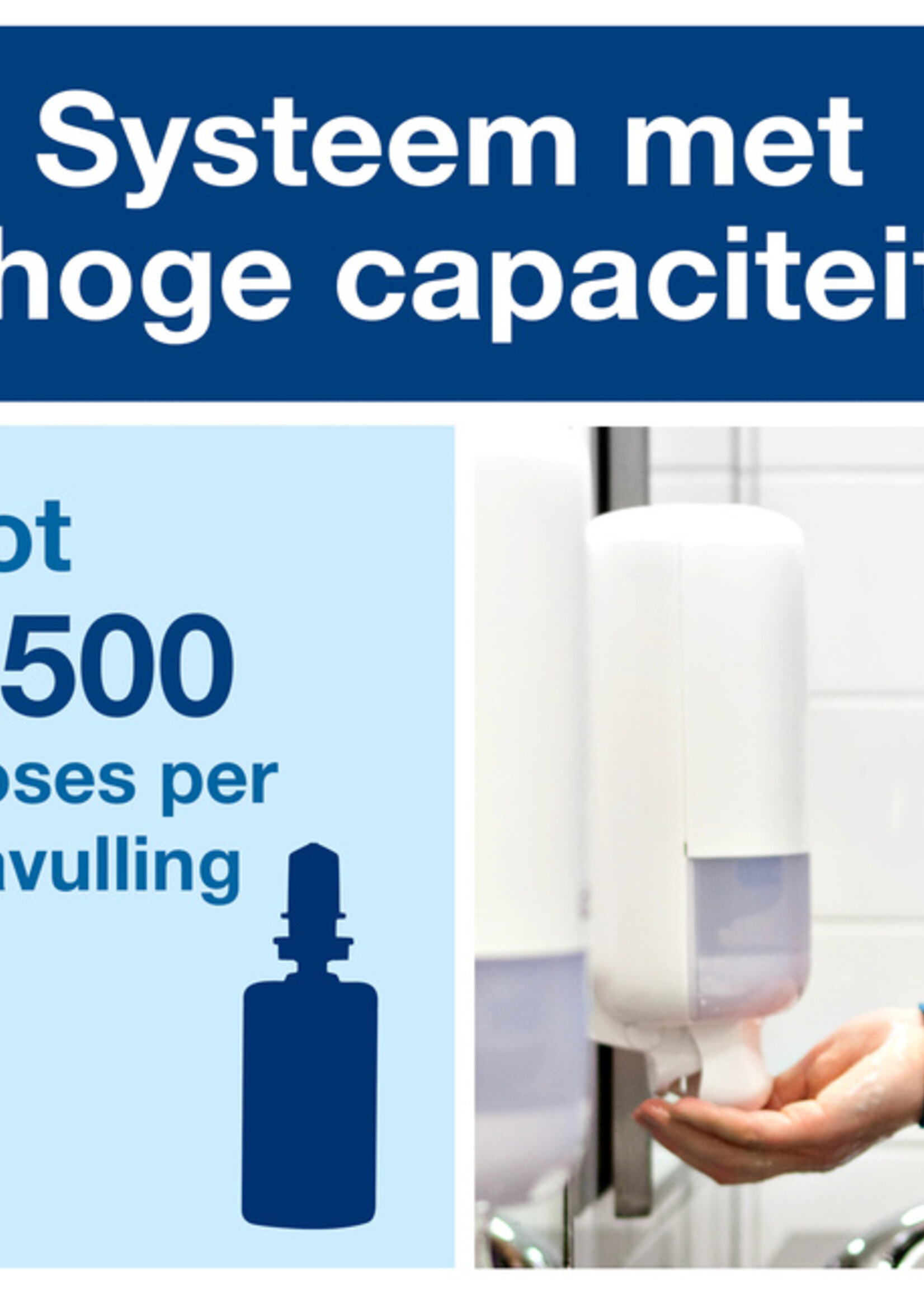 Tork Zeepdispenser Tork S4 Elevation modern design wit 561500