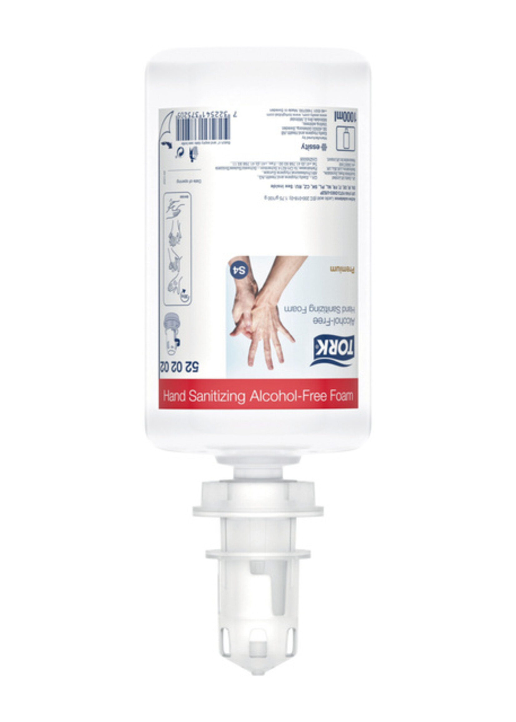 Tork Handdesinfectie Tork S4 foam alcoholvrij dermatologisch getest 1000ml 520202