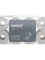 Katrin Toiletpapier Katrin Plus 3-laags 250vel 72rollen wit