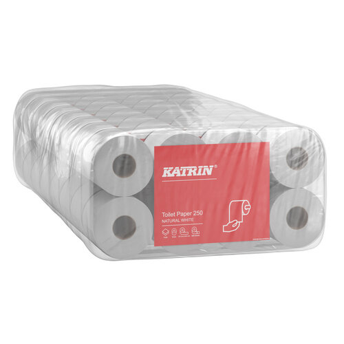 Katrin Papier toilette Katrin  2 épaisseurs blanc 64 rouleaux