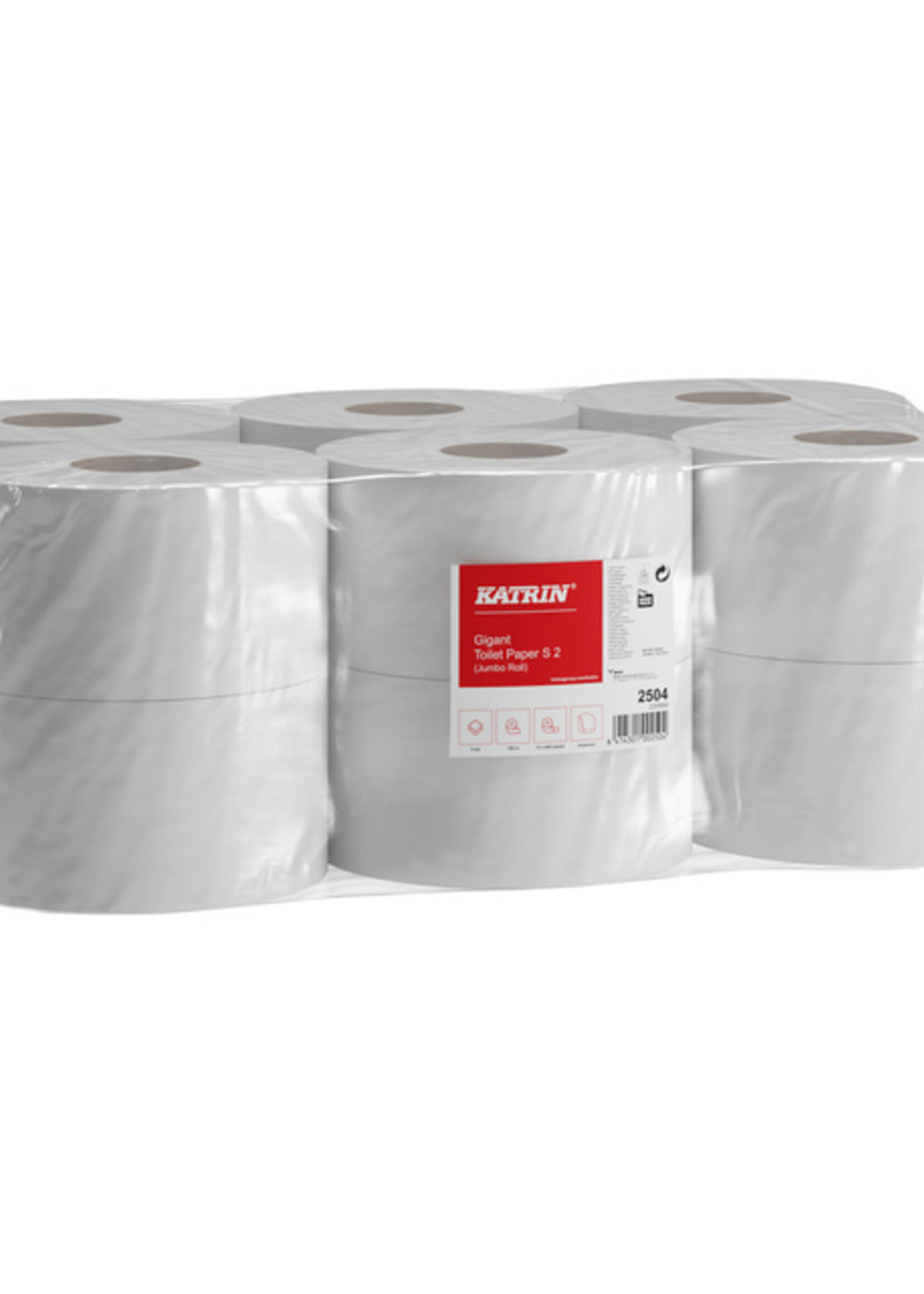 Katrin Papier toilette Katrin Gigant S2 2 épaisseurs blanc 600 feuilles