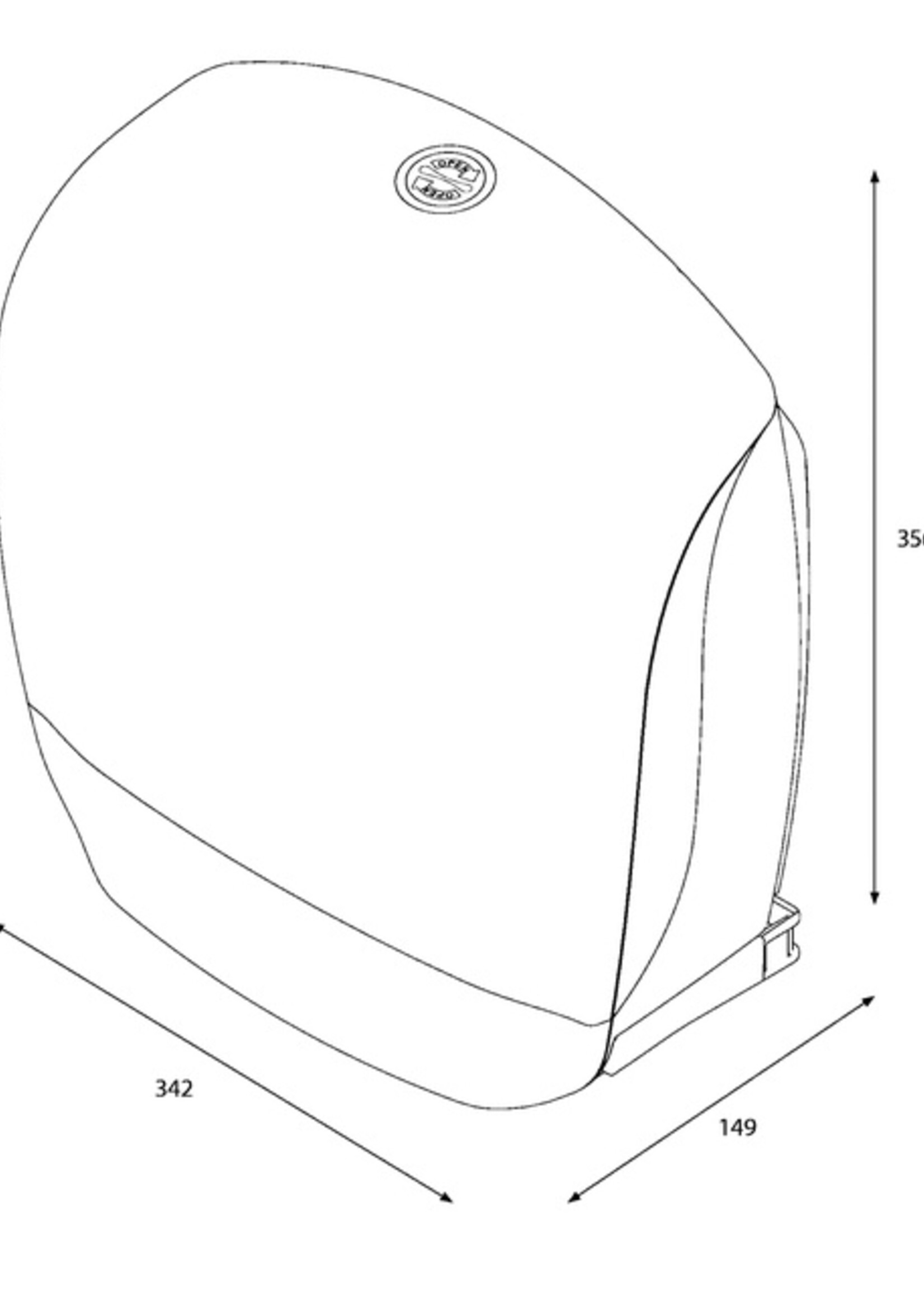 Katrin Distributeur papier toilette Katrin 90083 Gigant L blanc