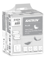 Katrin Handdoek Katrin 61624 Z-vouw Plus sneloplossend 2laags 20,3x24cm 15x160st