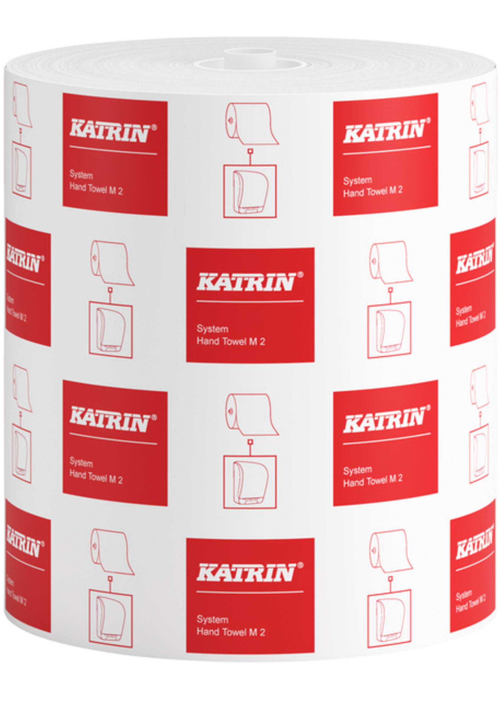 Katrin Essuie-mains Katrin 2 épaisseurs blanc Medium rouleau 160mx209mm