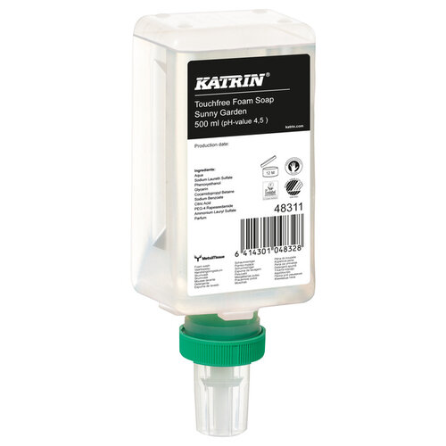 Katrin Handzeep Katrin 48311 Touchfree Foam Sunny Garden 500ml