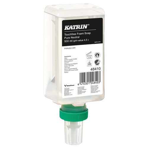 Katrin Handzeep Katrin 48410 Touchfree Foam Pure Neutral 500ml