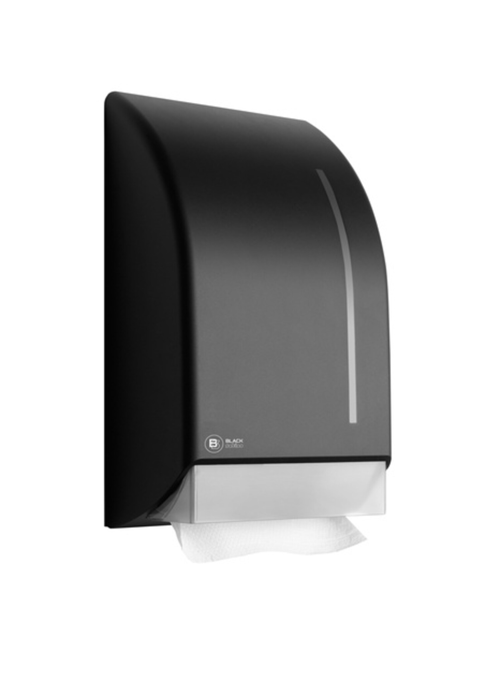 BlackSatino Dispenser BlackSatino handdoek zwart