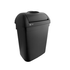 Poubelle BlackSatino Hygiène 8 litres Noir