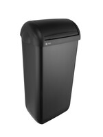 BlackSatino Afvalbak BlackSatino 23liter zwart