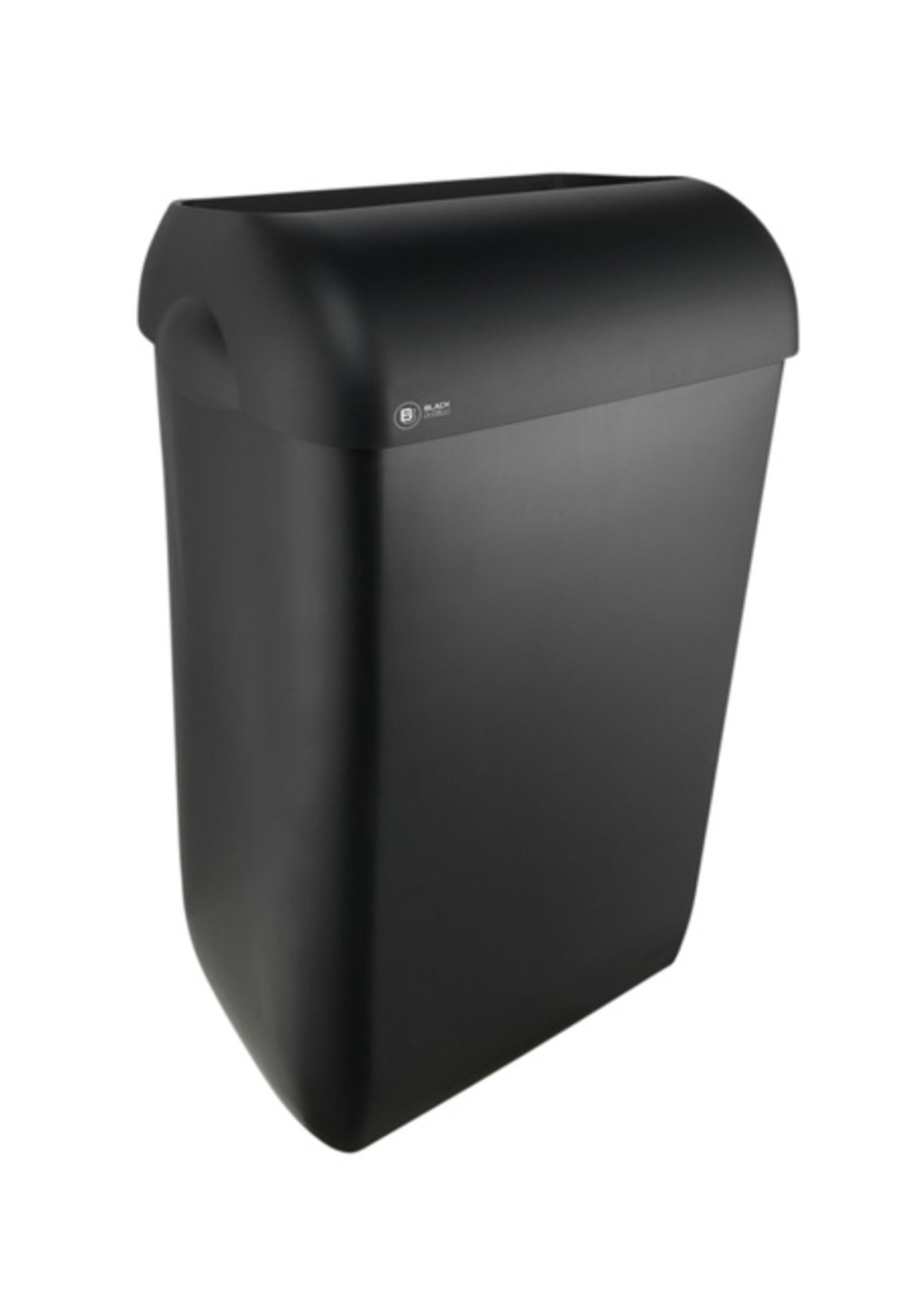 BlackSatino Afvalbak BlackSatino 43liter zwart