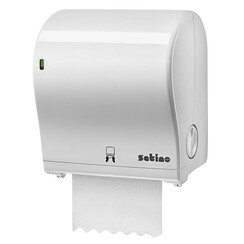 Distributeur Satino PT1 rouleau essuie-mains Midi blanc