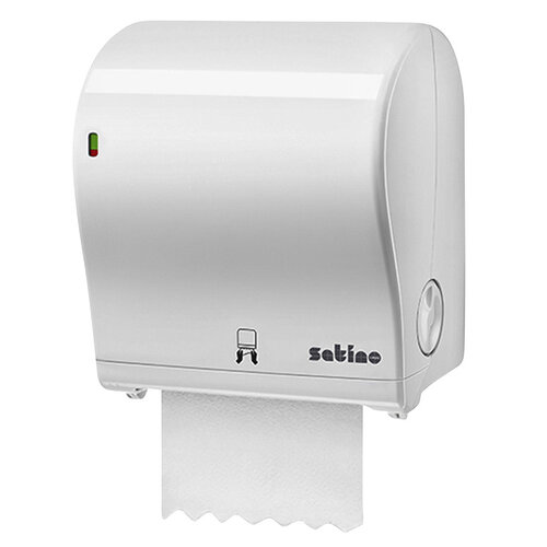 Satino by WEPA Dispenser Satino PT1 handdoek rol midi wit