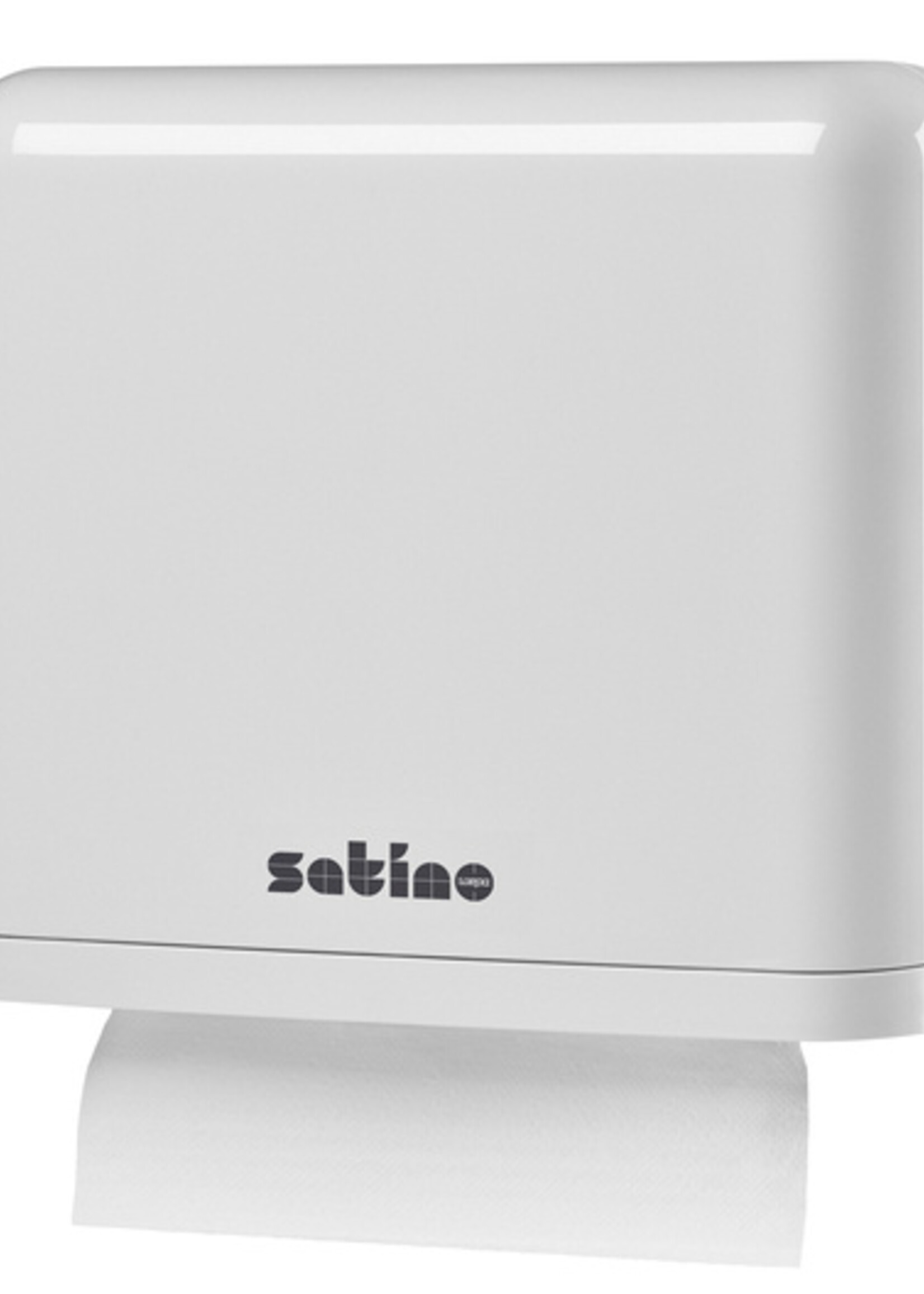 Satino by WEPA Distributeur Satino PT2 essuie-mains pli Z/W petit blanc