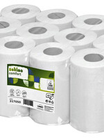 Satino by WEPA Rouleau de nettoyage Satino Confort Centrefeed Mini 1 peaisseur 120m 12 rouleaux