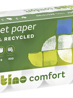 Satino by WEPA Toiletpapier Satino Comfort 2-laags 400vel wit 8rollen