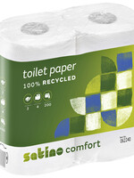 Satino by WEPA Toiletpapier Satino Comfort 2-laags 200vel wit 4rollen