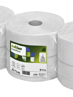 Satino by WEPA Papier toilette Satino Jumbo 2 épaisseurs 66mmx380m blanc 6 rouleaux