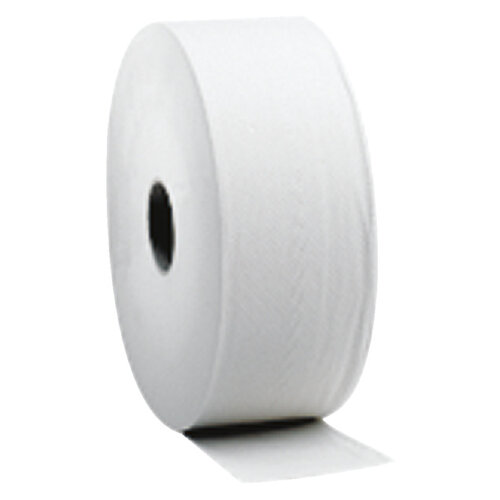 Satino by WEPA Papier toilette Satino Jumbo 2 épaisseurs 66mmx380m blanc 6 rouleaux
