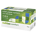 Satino by WEPA Papier toilette Satino Confort 2 épaisseurs 100m rouleau à embout 24 pièces