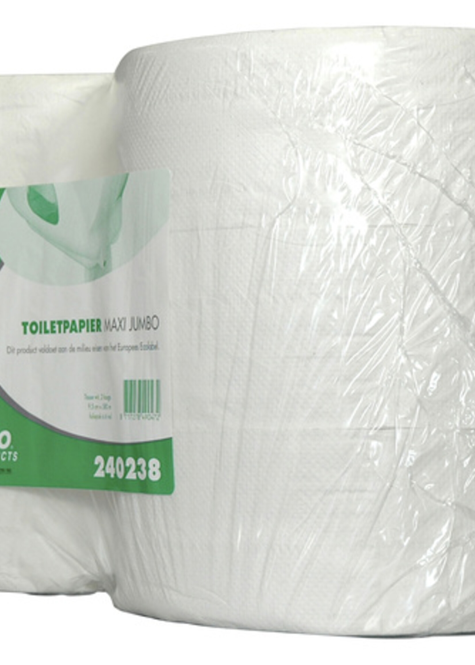 Euro Papier toilette Euro Maxi Jumbo 2 épaisseurs recyclé 380m 6 rouleaux