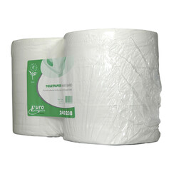 Papier toilette Euro Maxi Jumbo 2 épaisseurs recyclé 380m 6 rouleaux