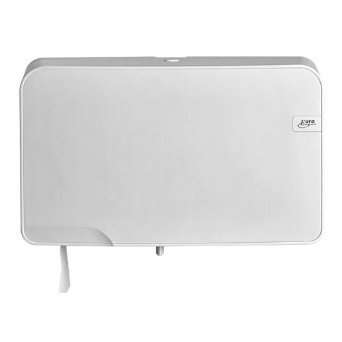 Euro Distributeur Euro Quartz rouleau papier toilette mni blanc