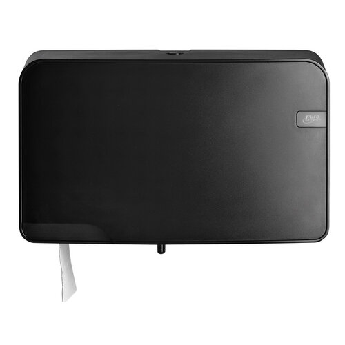 Euro Distributeur Euro Quartz Rouleau papier toilette mini noir