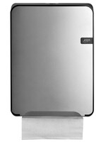 Euro Distributeur essuie-mains Euro Quartz essuie-mains pli-C argent