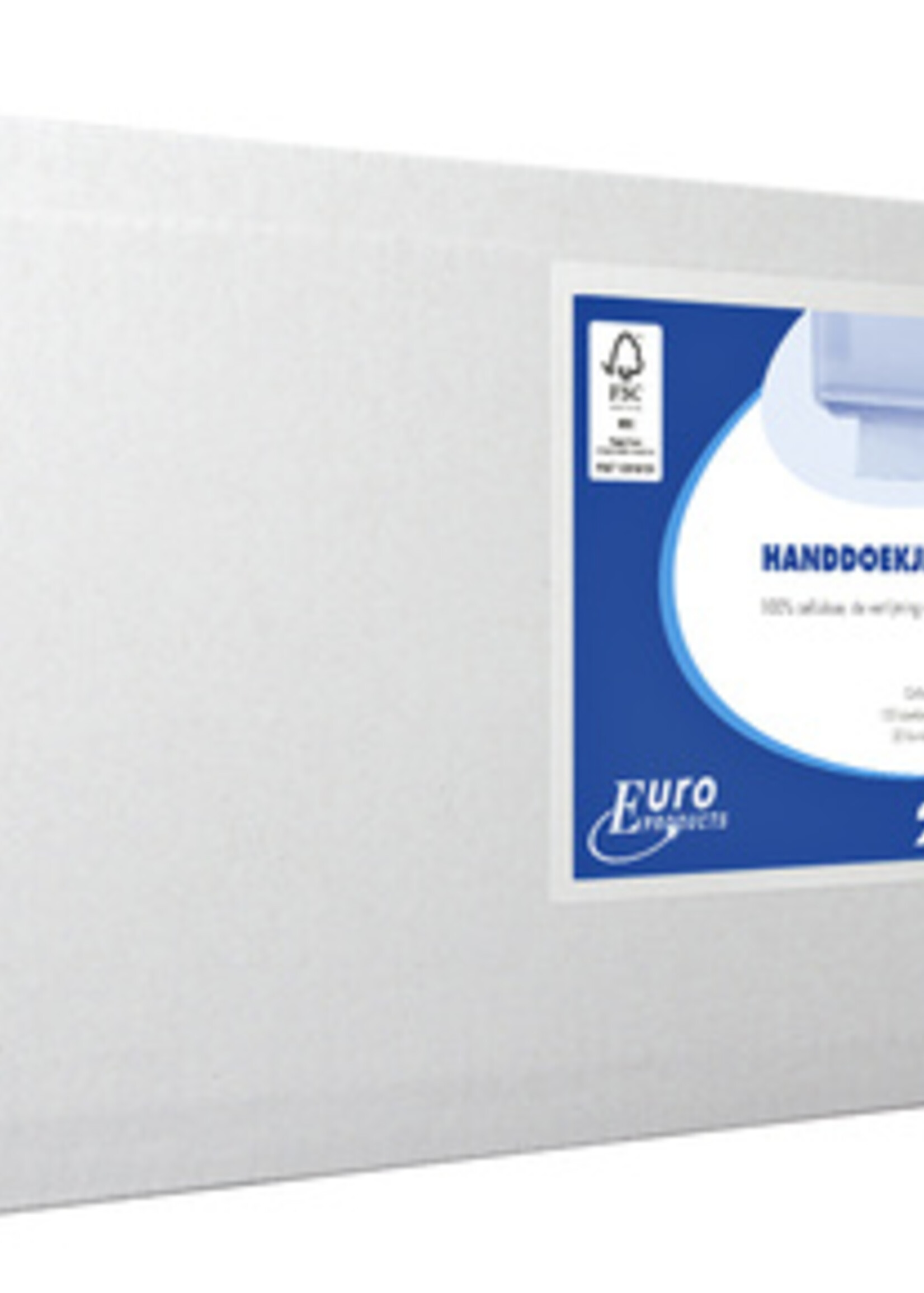 Euro Essuie-mains Euro Plis multiples 2 épaisseurs 24x21cm 3750 pièces