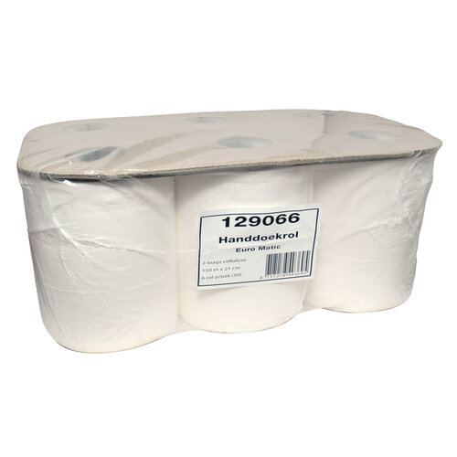 Euro Handdoekrol Blanco Maxi 2L 21cmx150m 6rol