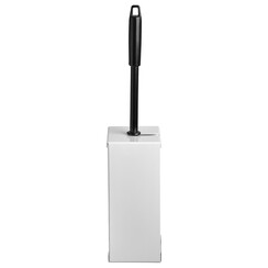 Support brosse toilette Euro Quartz Inox blanc