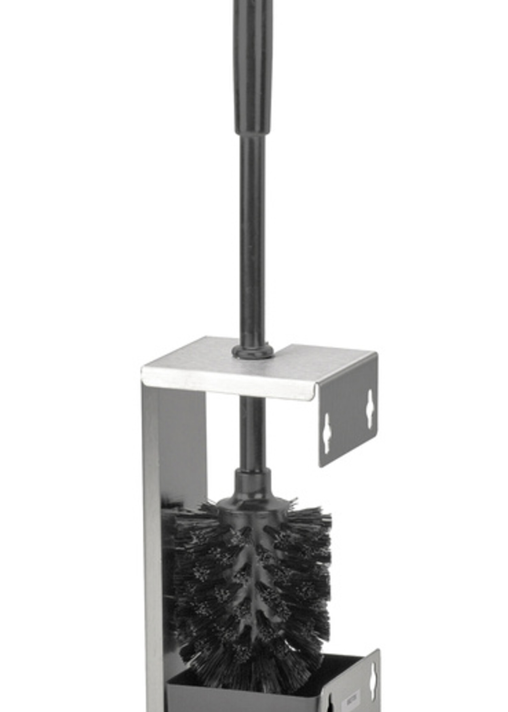 Euro Porte-brosse toilette Euro Sanfer ouvert inox