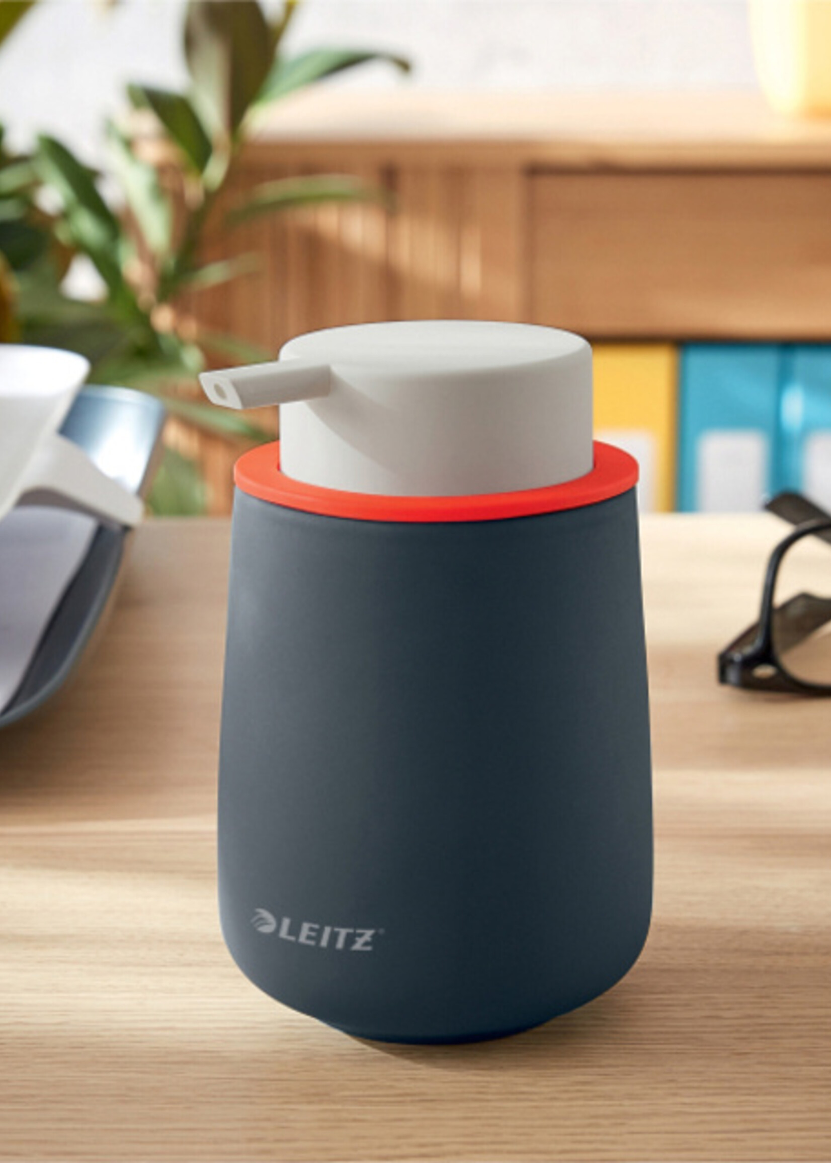 Leitz Dispenser Leitz Cosy voor handzeep 300ml grijs