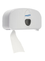 Cleaninq Dispenser Cleaninq Duo Toiletpapier wit