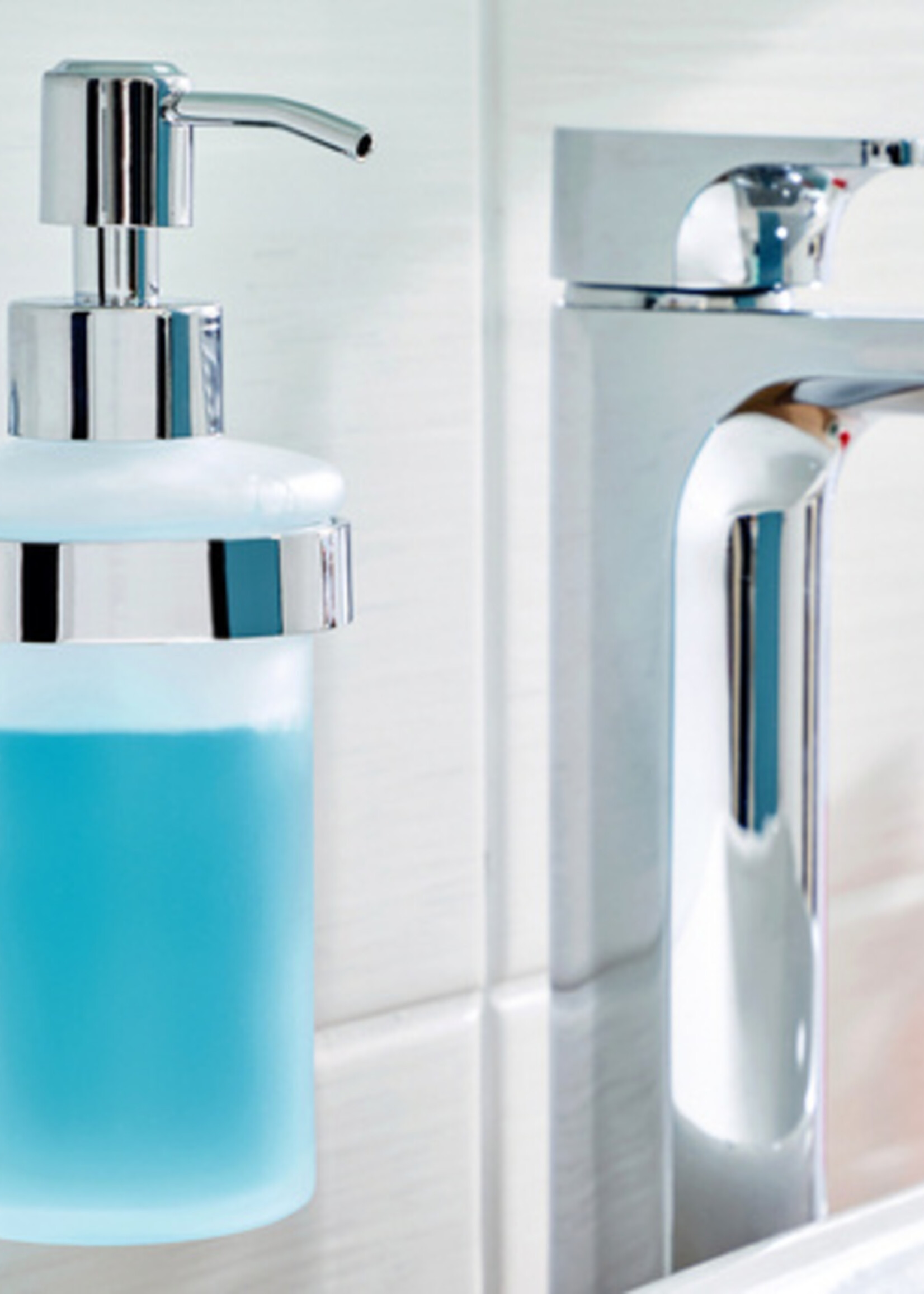 Tesa Zeeppompje Tesa Smooz 40323 chroom/glas