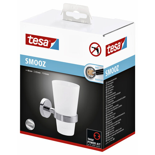 Tesa Porte-gobelet Tesa Smooz 40327 chromé