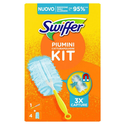 Swiffer Kit starter Swiffer Duster avec 4 plumeaux