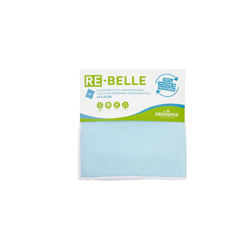 Greenspeed Chiffon microfibre Greenspeed Re-belle 40x40cm bleu