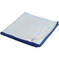 Office Chiffon verre bleu 40x40cm