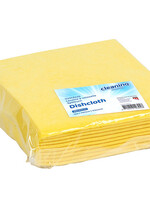 Cleaninq Chiffon de nettoyage Cleaninq non tissé 38x40cm jaune 10 pièces