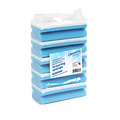 Cleaninq Eponge à récurer Cleaninq avec prise 140x70x42mm bleu/blanc 5 pièces