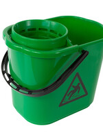 Cleaninq Seau et essoreur serpillière à franges Cleaninq 12L vert