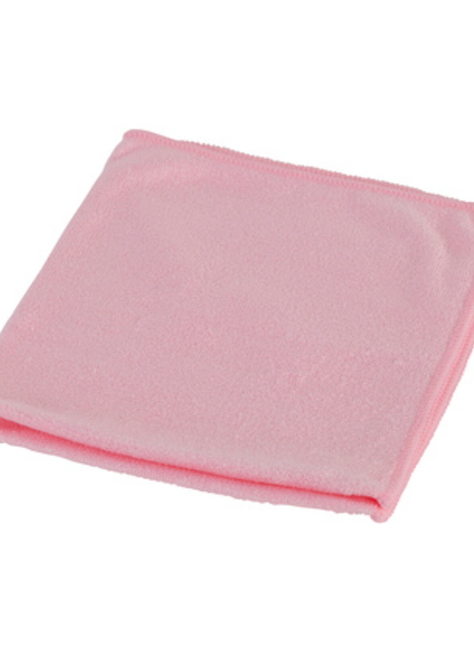 Cleaninq Microvezeldoek Cleaninq light 38x38 cm roze