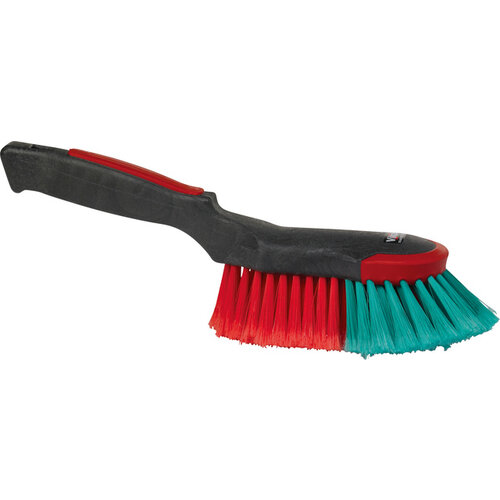 Vikan Brosse à main Vikan ergo avec bords caoutchouc 32cm