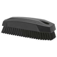 Brosse à ongles Vikan dure 130mm noir