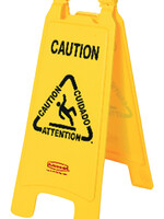 Rubbermaid Waarschuwingsbord wet floor caution 67x28x4cm geel